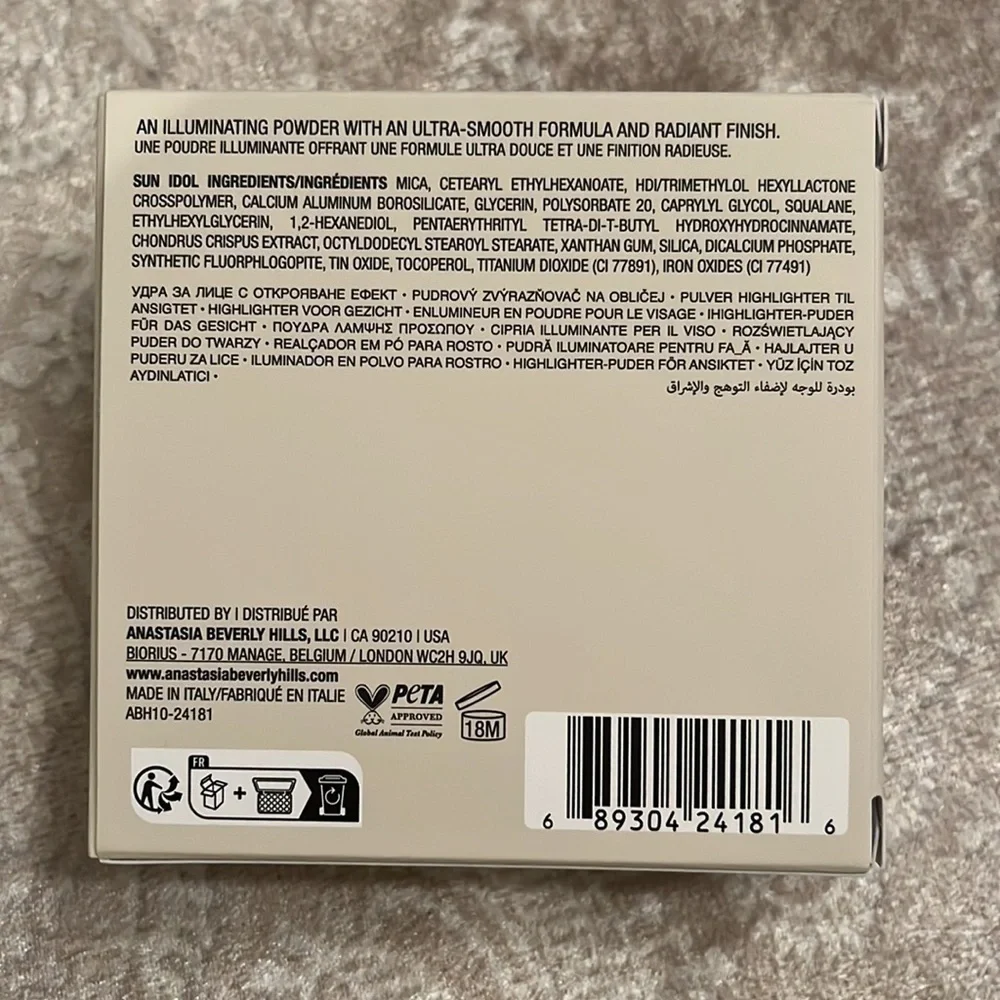Brand New Anastasia Beverly Hills Glow Seeker Highlighter Sun Idol Illuminator